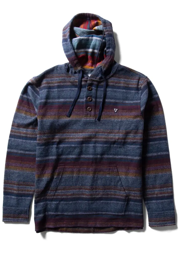 Vissla Descanso Hooded Layering Shirt – Multicolor Print 1