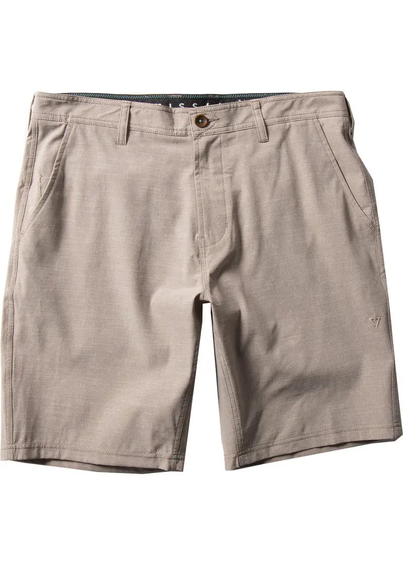 Vissla Fin Rope Hybrid Boardshorts – 19.5", Dark Khaki 1