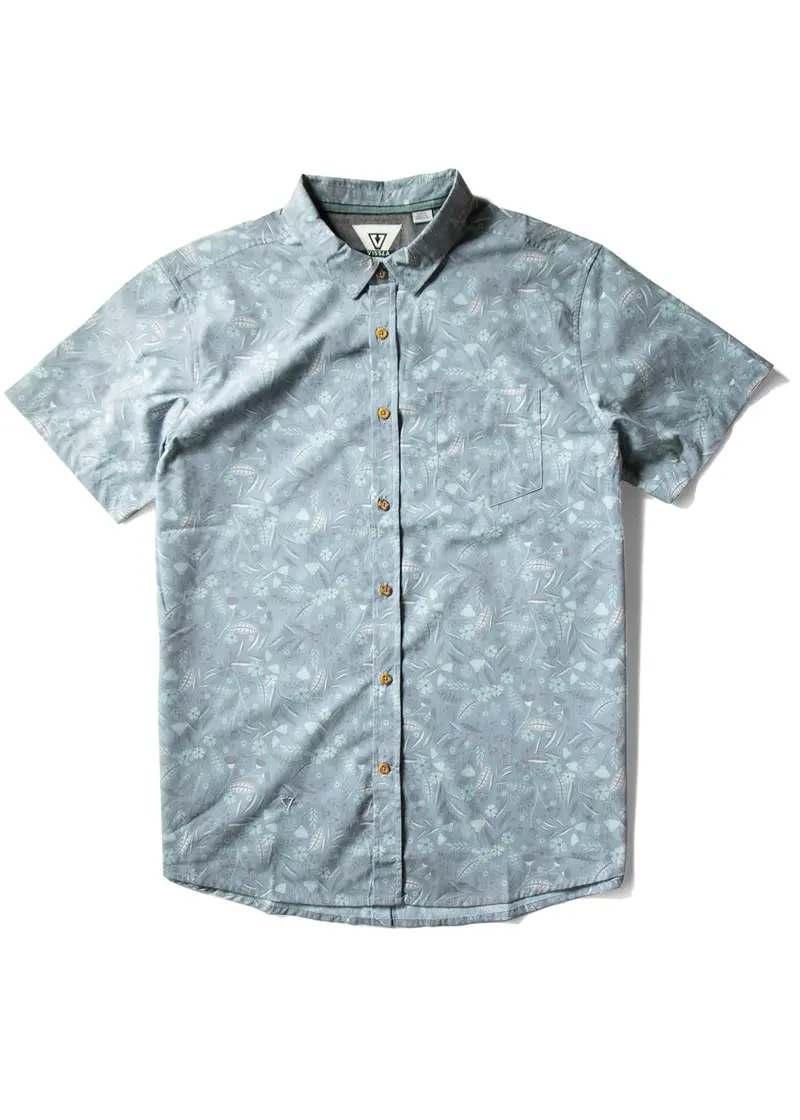 Vissla Gardena Eco Short-Sleeve Shirt In Dusk Colorway 1