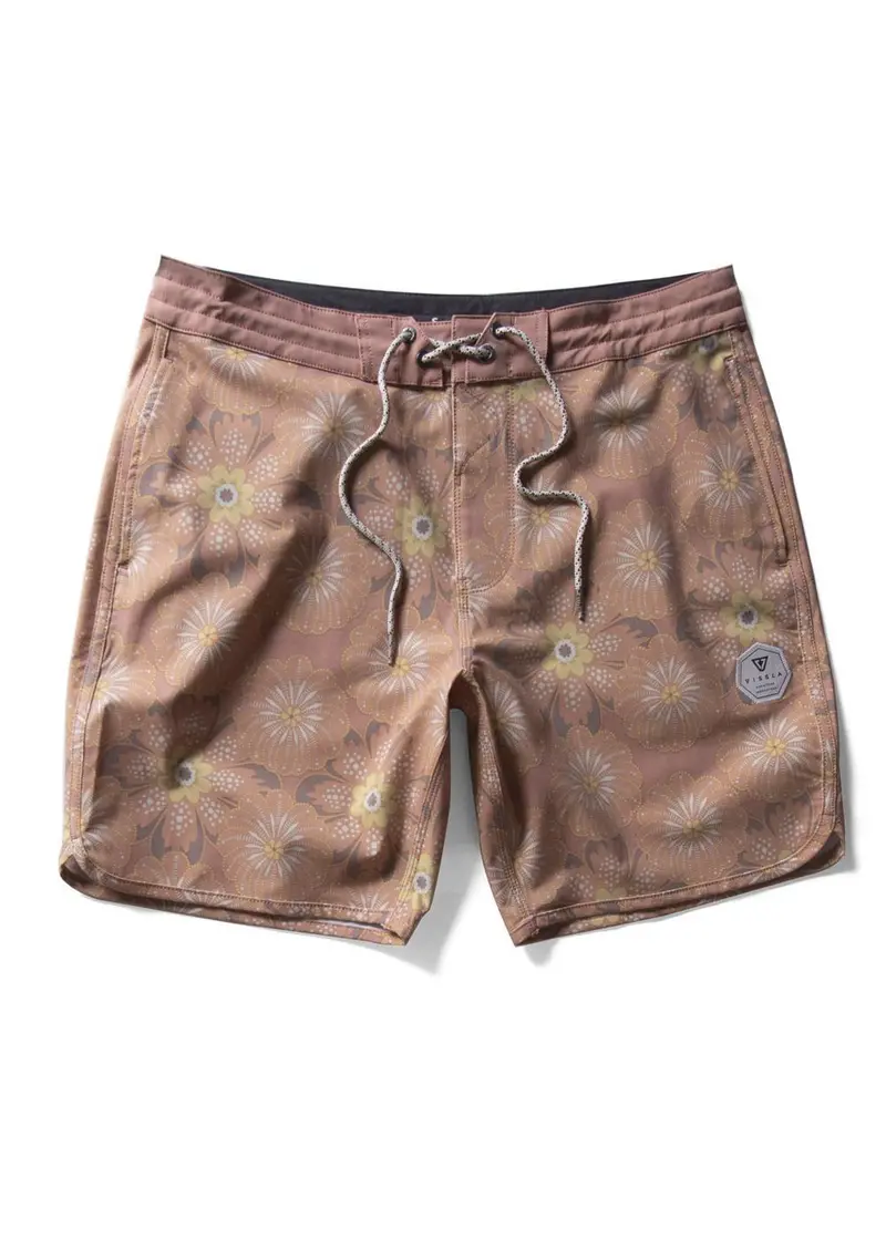 Vissla Kerikeri 17.5-Inch Men'S Boardshorts In Terracotta 1