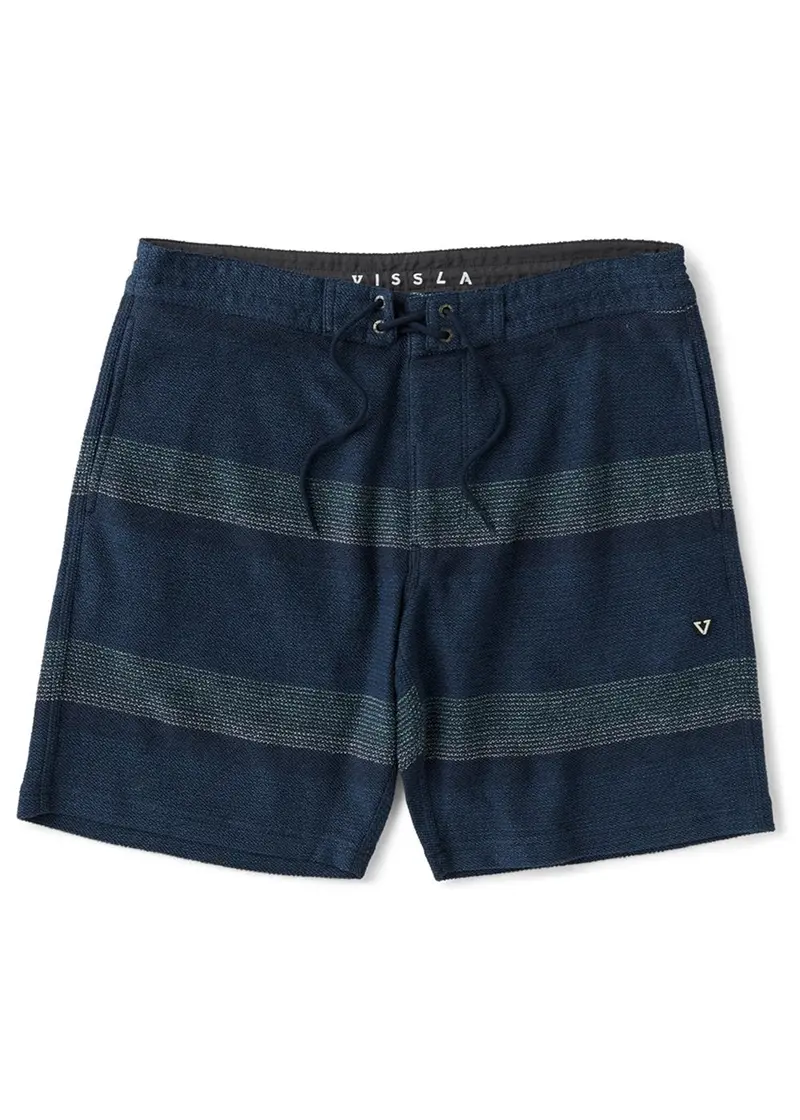 Vissla Lineup Sofa Surfer Boardshorts – 18.5", Dark Navy 1
