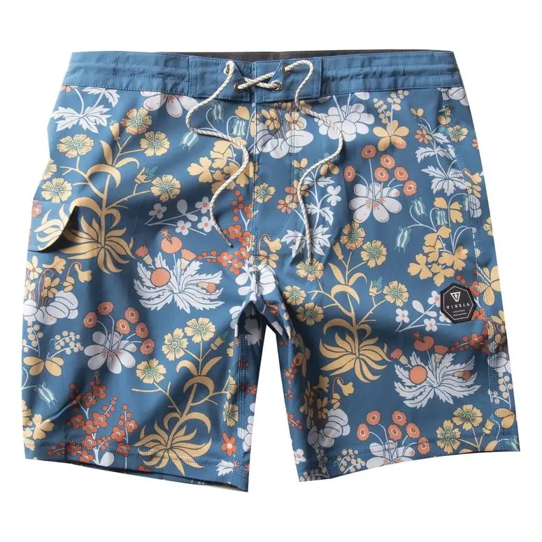 Vissla Micro Dream 18.5-Inch Boardshorts In Dark Denim 1