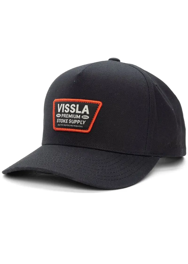 Vissla Sevens Structured Snapback – Phantom Gray 1