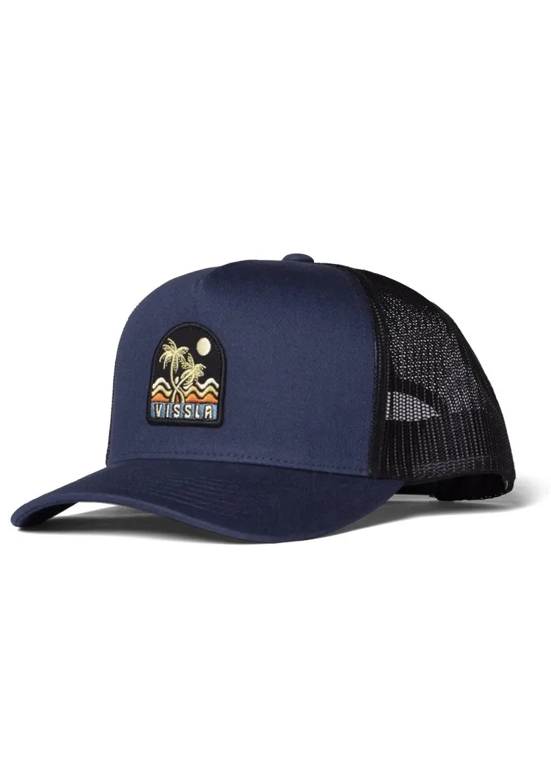 Vissla Solid Selts Eco Dark Naval 2 Trucker Hat 1
