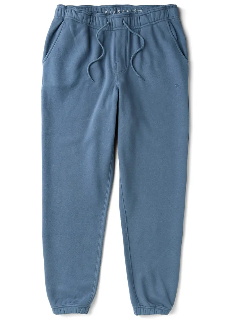 Vissla Solid Sets Eco Elastic Waist Pants – Blue Haze 1
