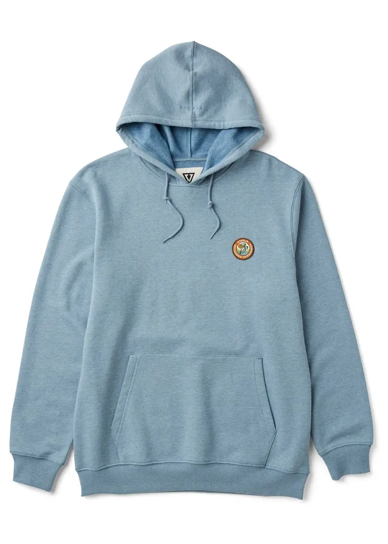 Vissla Solid Sets Eco Hooded Sweatshirt – Harbor Blue 1