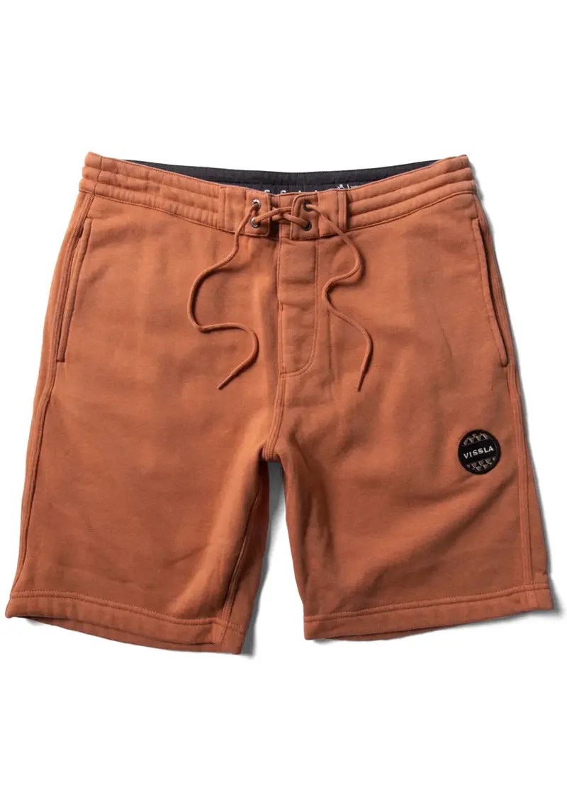 Vissla Solid Sets Eco Sofa Surfer Shorts – 18.5" Guava 1