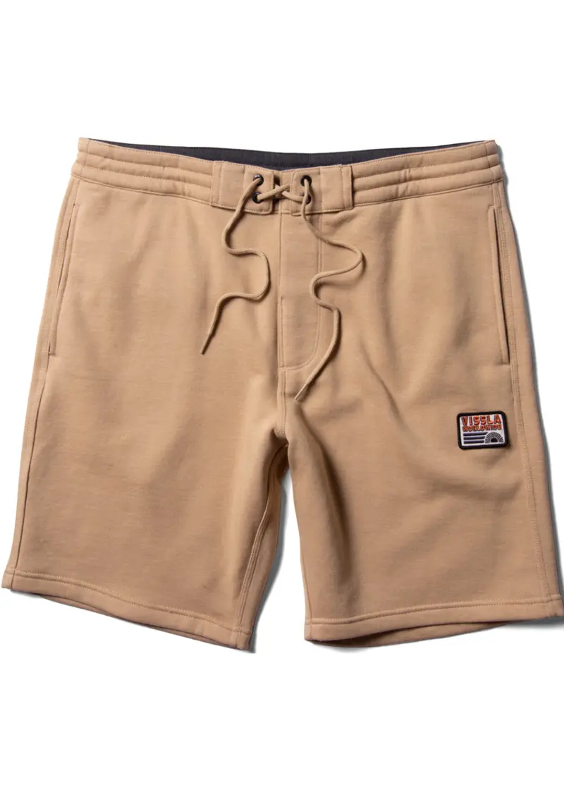 Vissla Solid Sets Eco Sofa Surfer Shorts – 18.5 Inches, Dark Sand 1