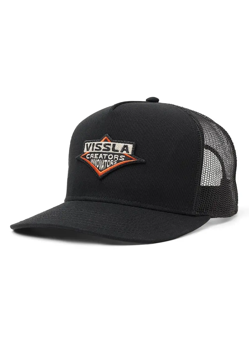 Vissla Solid Sets Trucker Hat In Phantom Color 1