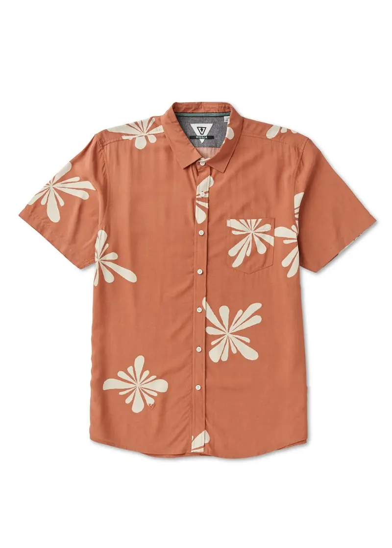 Vissla Solstice Short-Sleeve Shirt – Chili 1
