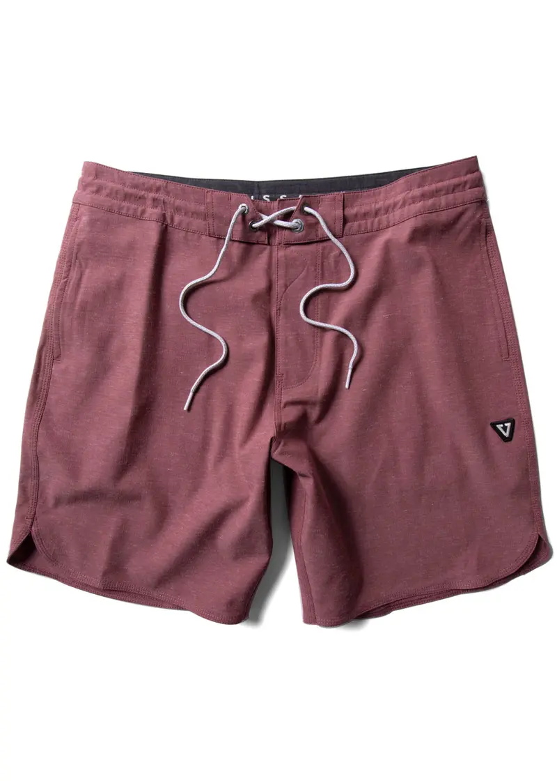 Vissla Stoke'M 17.5-Inch Boardshorts In Brick Red 1