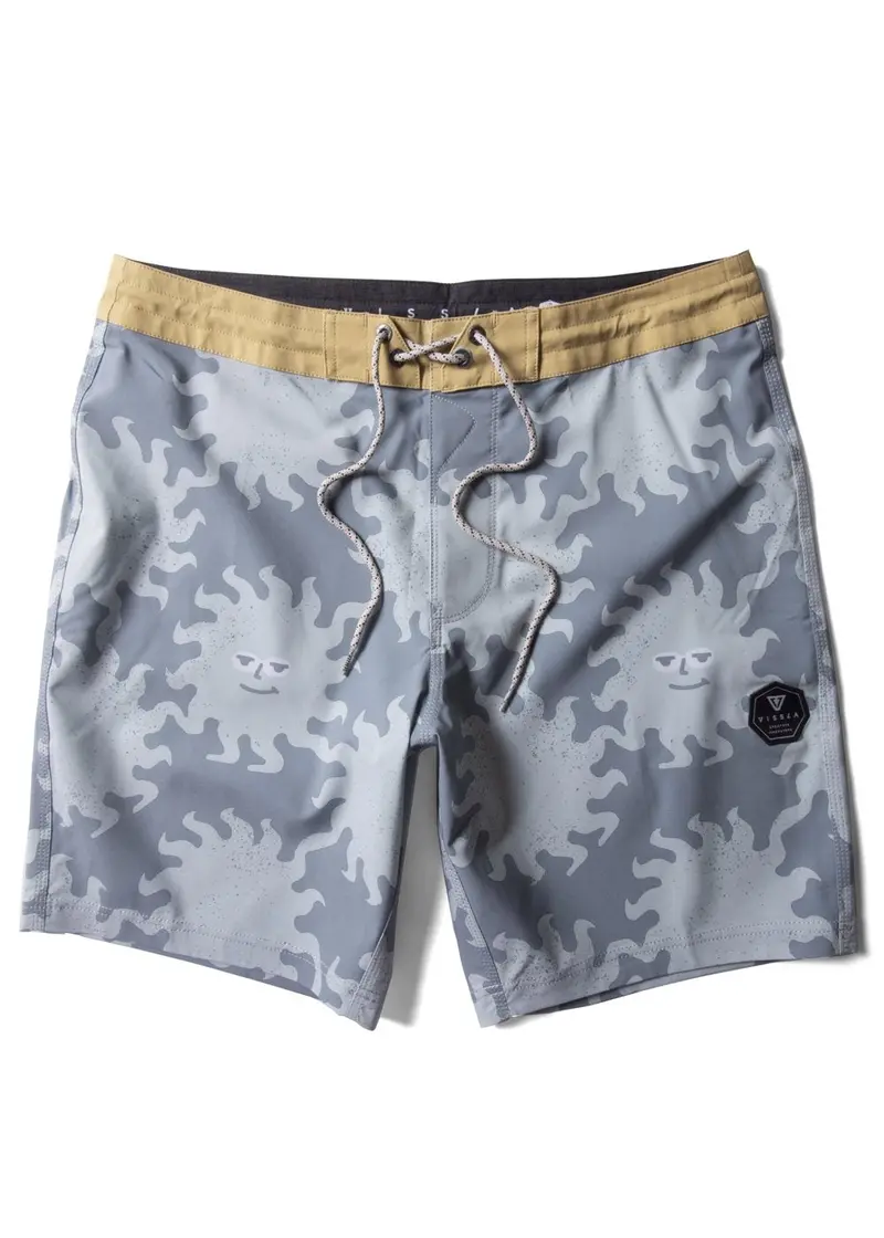 Vissla Sunburnt Shred Heads 18.5-Inch Boardshorts In Dark Denim 1