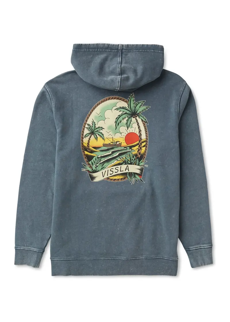 Vissla Washout Eco Pullover Hoodie – Naval 1