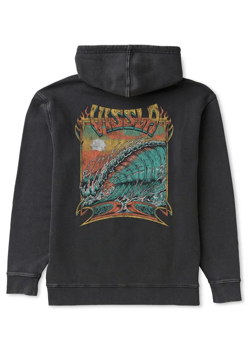 Vissla Washout Eco Pullover Hoodie – Phantom Gray 1