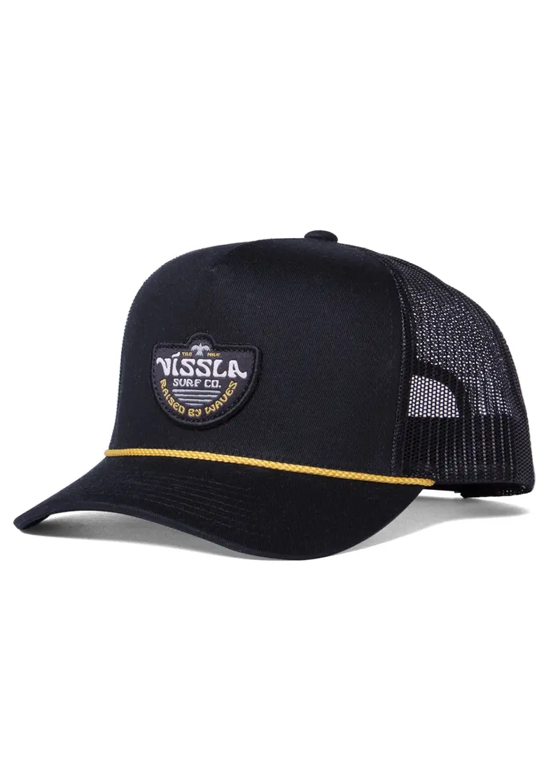 Vissla West Winds Eco Trucker Hat – Black 1