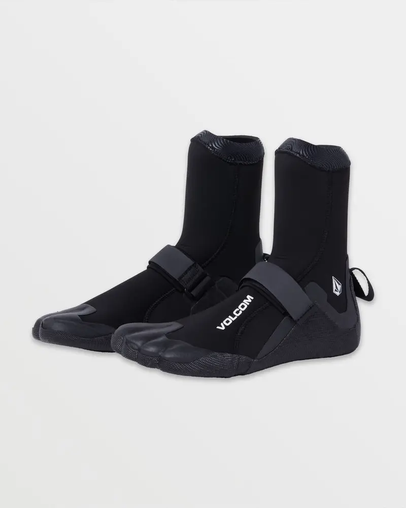 Volcom 5Mm Round-Toe Neoprene Booties – Deep Black 1