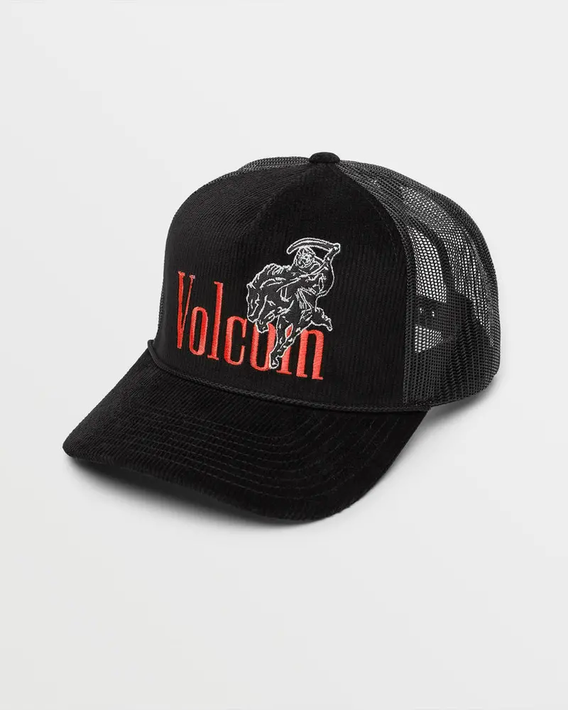 Volcom Cheat Death Trucker Hat – Black 1