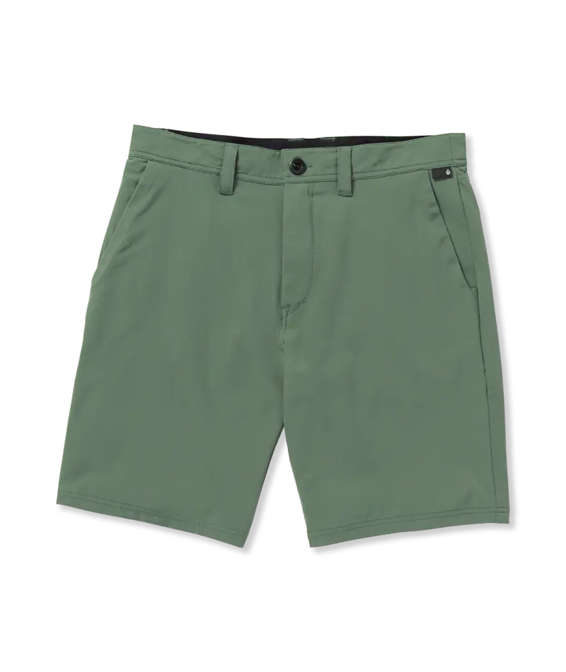 Volcom Frickin Cross Shred 20 Shorts In Fir Green 1