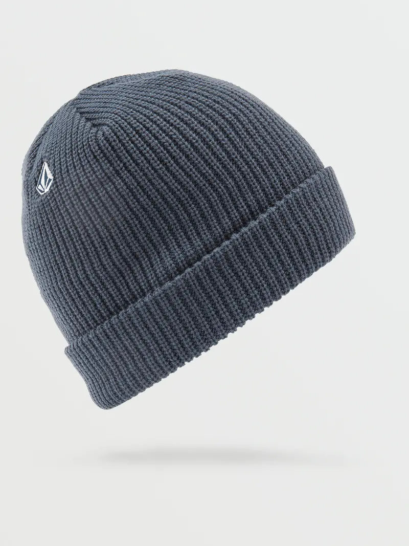 Volcom Full Stone Knit Beanie In Marina Blue 1