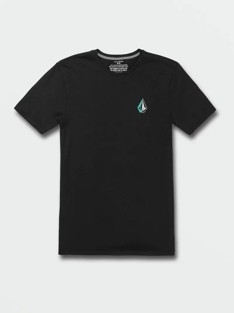 Volcom Iconic Stone Graphic Tee – Black 1
