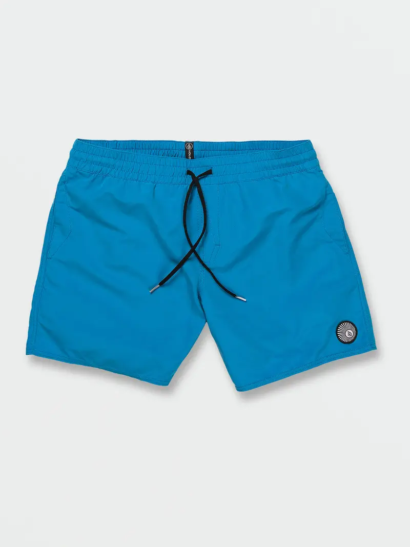 Volcom Lido Solid 16-Inch Boardshorts – Malibu Blue 1
