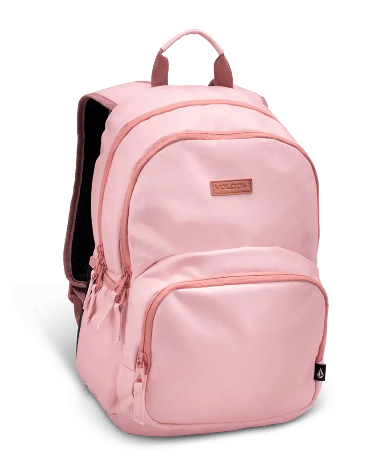 Volcom Little Class Backpack In Petal Pink 1