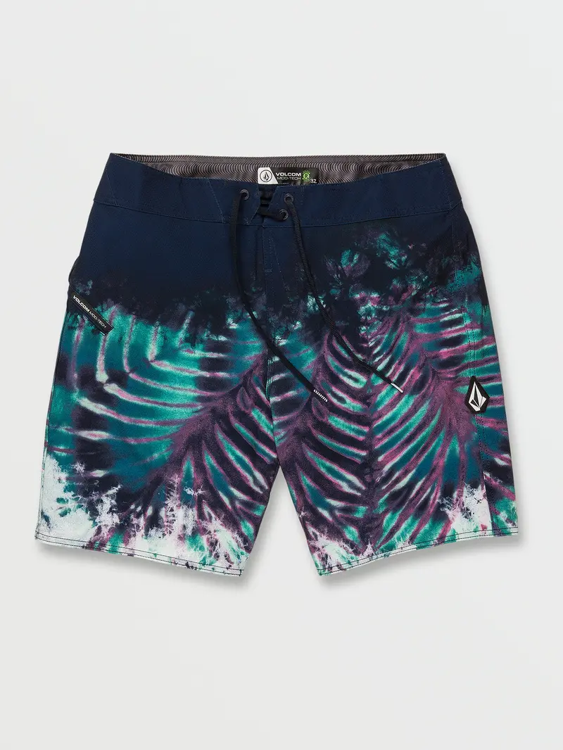 Volcom Mad Wash Mod 19 Navy Boardshorts 1