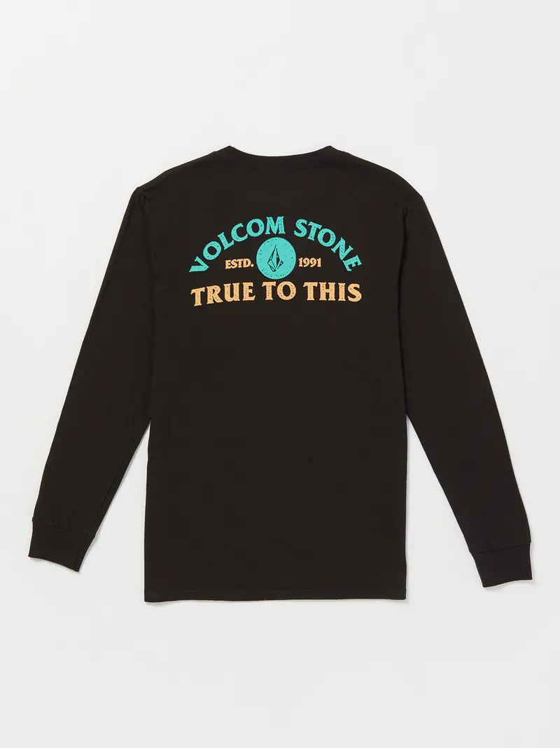 Volcom Marcher Long-Sleeve Tee In Black 1