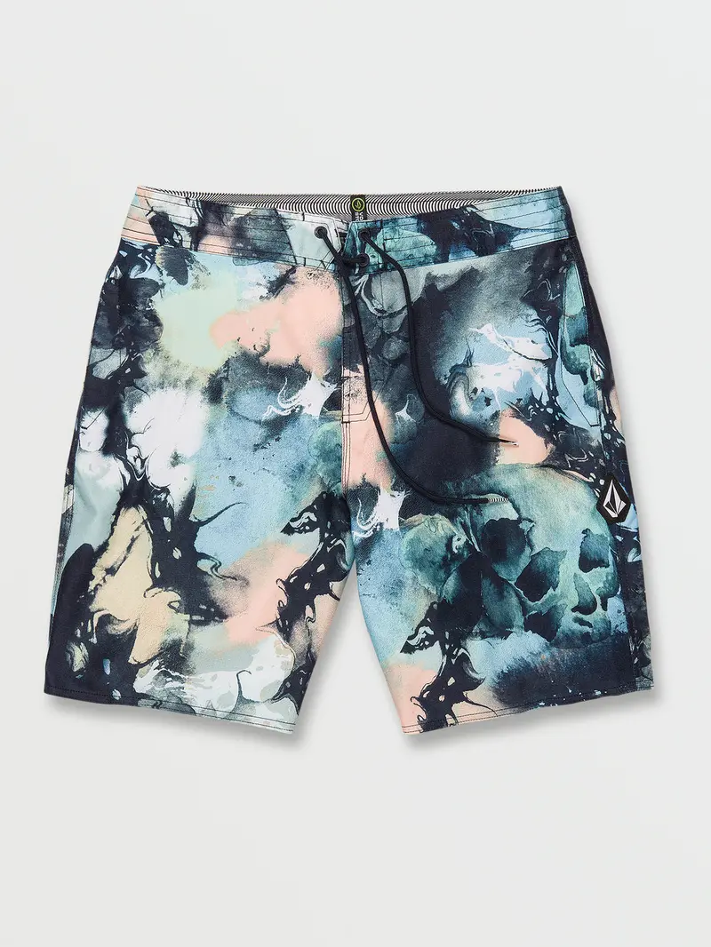 Volcom Skulli Wash Stoney 19 Navy Boardshorts 1