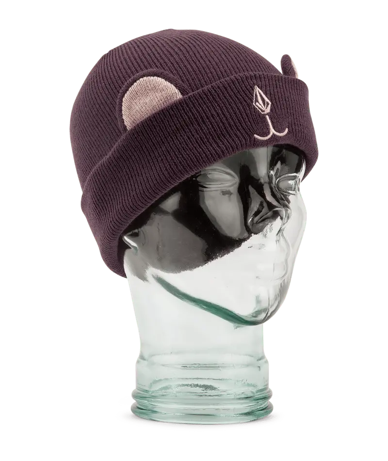Volcom Snow Creature Beanie In Rosewood 1