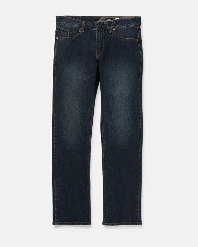 Volcom Solver Straight-Leg Jeans In New Vintage Blue 1