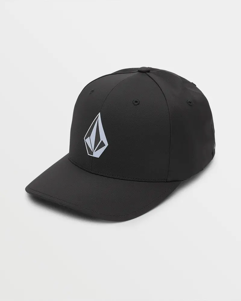 Volcom Stone Tech Flexfit Delta Cap – Black 1