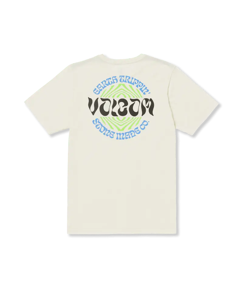 Volcom Stoneature Short-Sleeve Tee In Off-White Heather 1