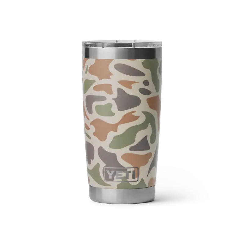 Yeti Rambler 20 Oz Vacuum-Insulated Tumbler – Tan Camo 1