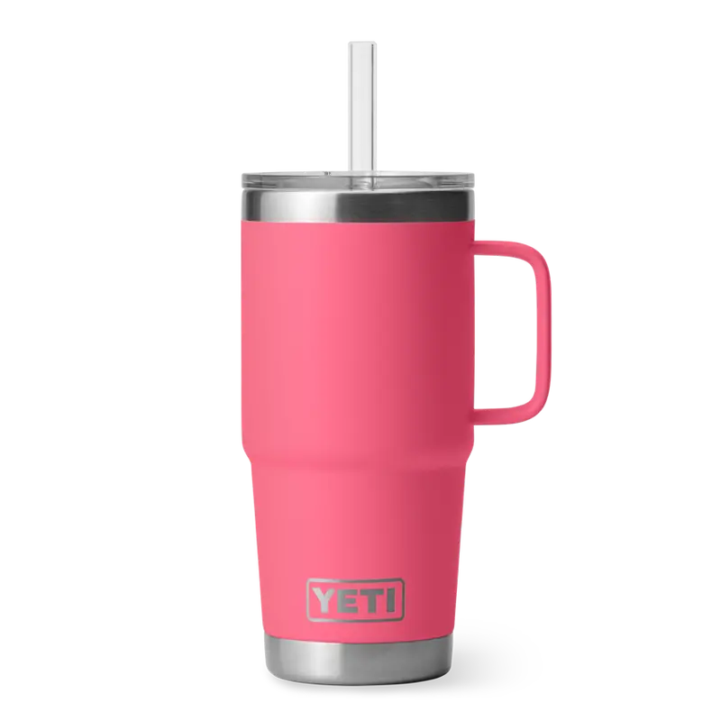 Yeti Rambler 25 Oz Straw Mug – Tropical Pink 1