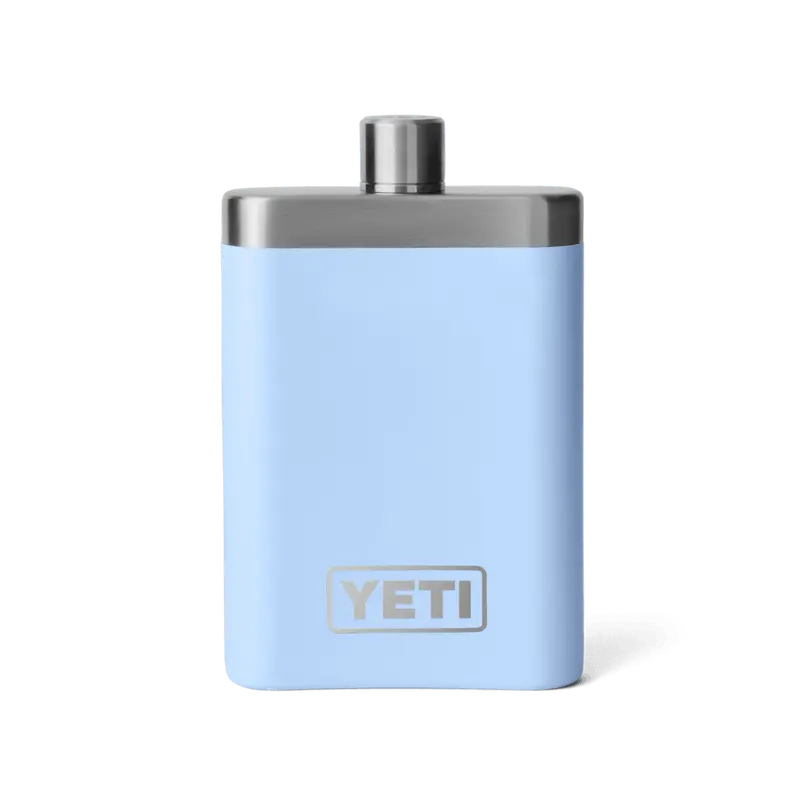 Yeti Stainless Steel Flask – Big Sky Blue 1